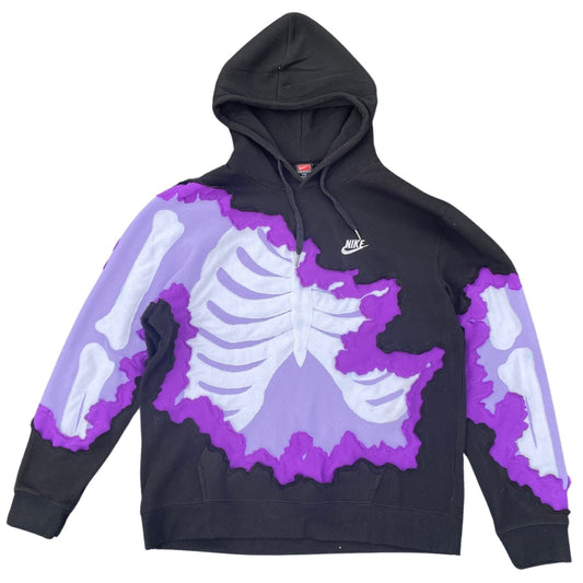 Purple Haze Ribcage  Hoodie Size Double Extra Large (XXL)