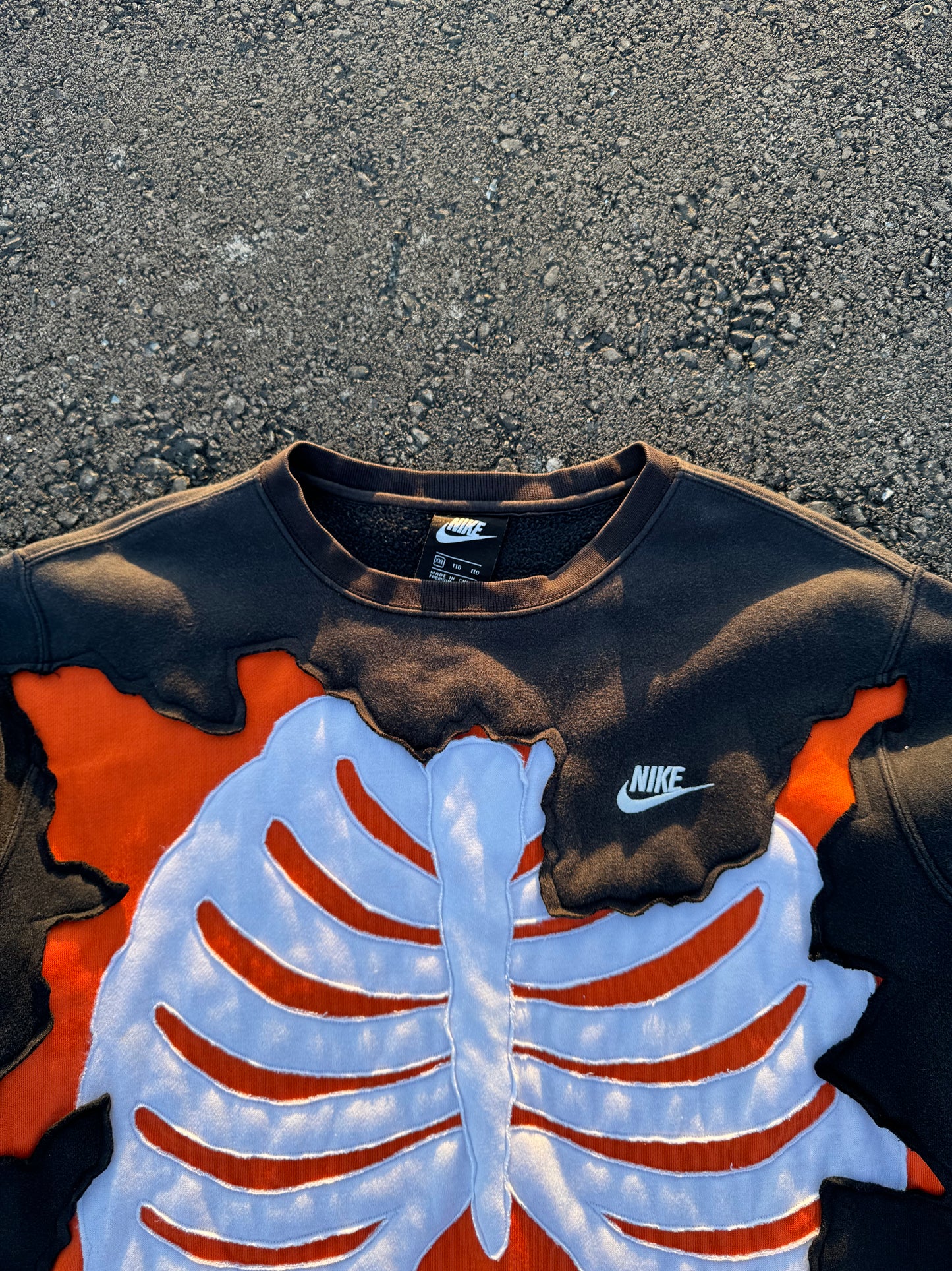 Hallowfire Skeleton Crewneck Size Double Extra Large (XXL)