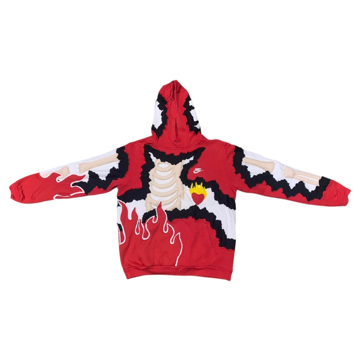 Inferno Ribcage Hoodie Size Medium (M)