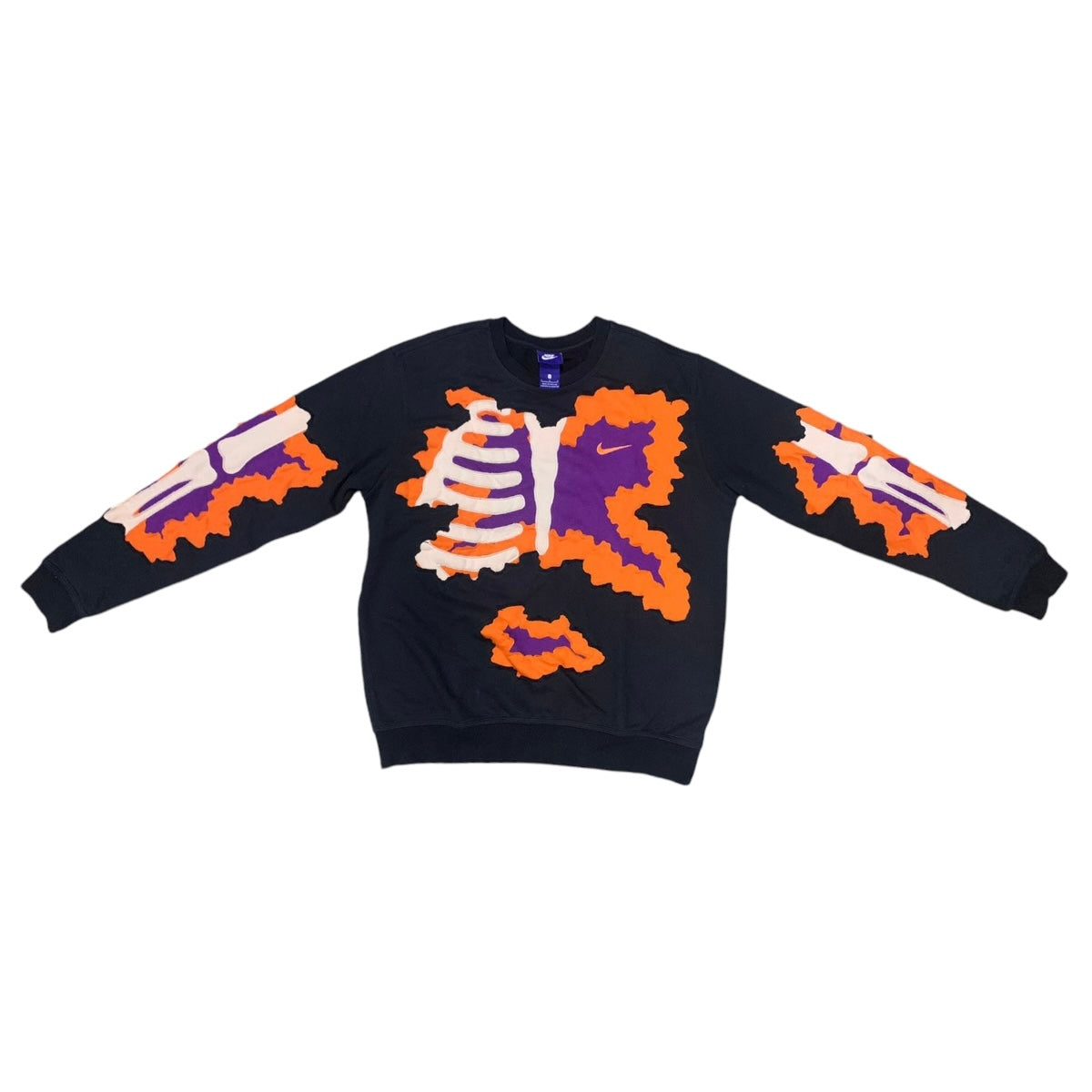 Violet Flame Skeleton Crewneck Size Large (L)