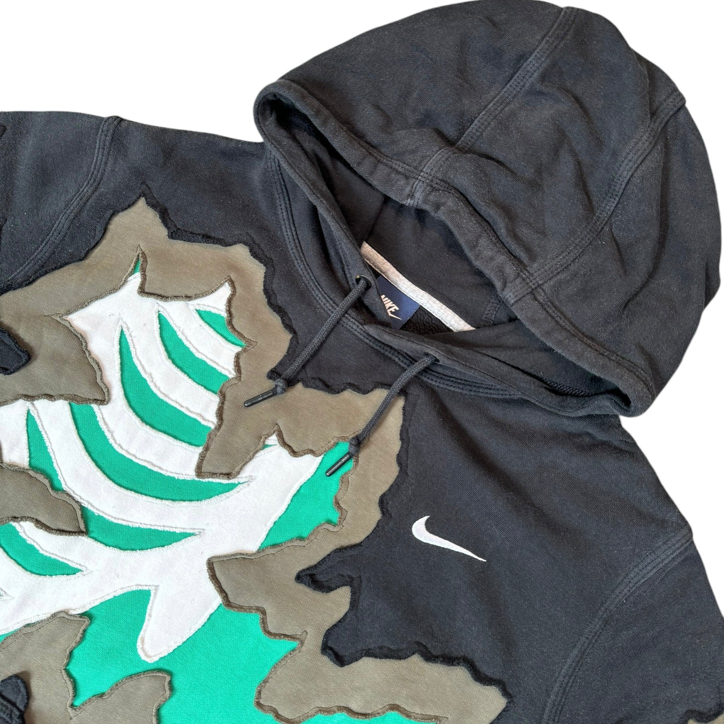 Emerald Skeleton Hoodie Size Large (L)